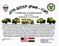 End of Tour Certificate of Achievement (JPO_MRAP)